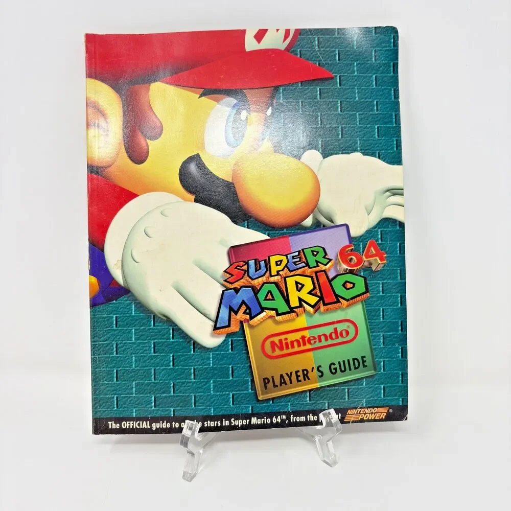Nintendo Super Mario 64 Players Guide Nintendo Power N64 1996 Strategy Manual